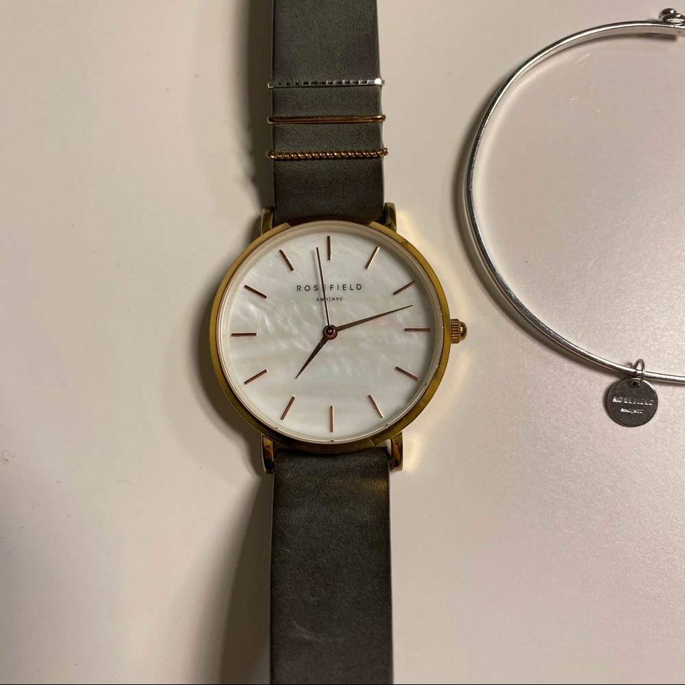 Rosefield watch and bracelet set